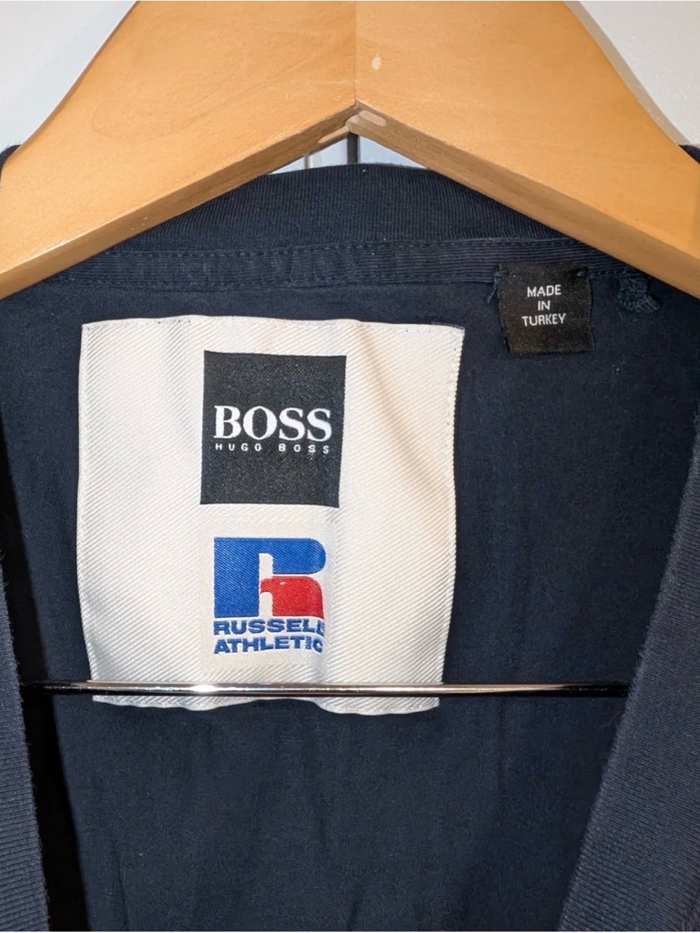Hugo Boss x Russell athletic grey shirt - Picture 3 of 4